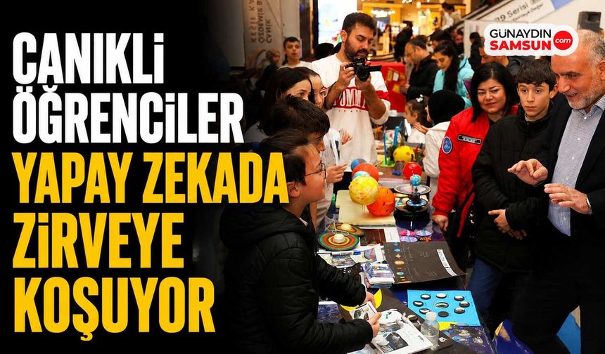 Canikli Öğrenciler Yapay Zekada Zirveye Koşuyor