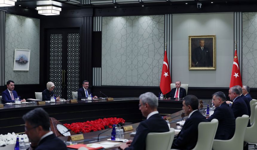 Cumhurbaşkanlığı Kabinesi toplandı