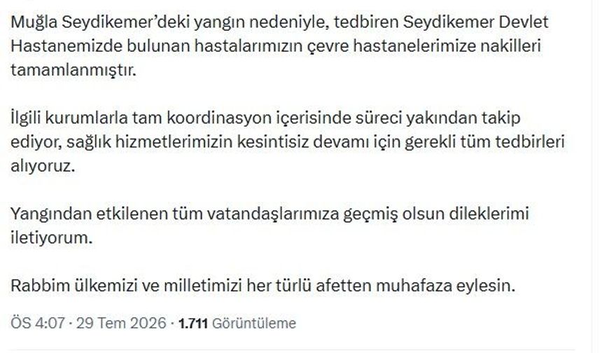 Muğla'da orman yangını (5)