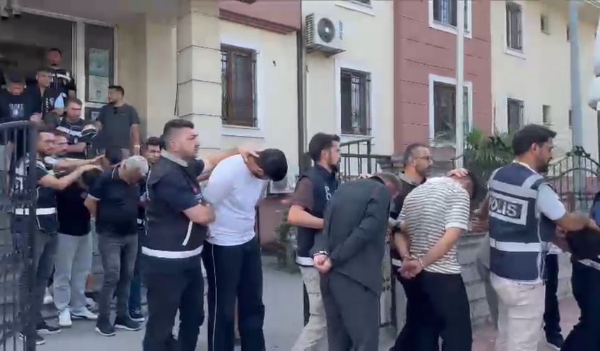 Sakarya merkezli 10 ilde dolandırıcılık operasyonu: 18 tutuklama