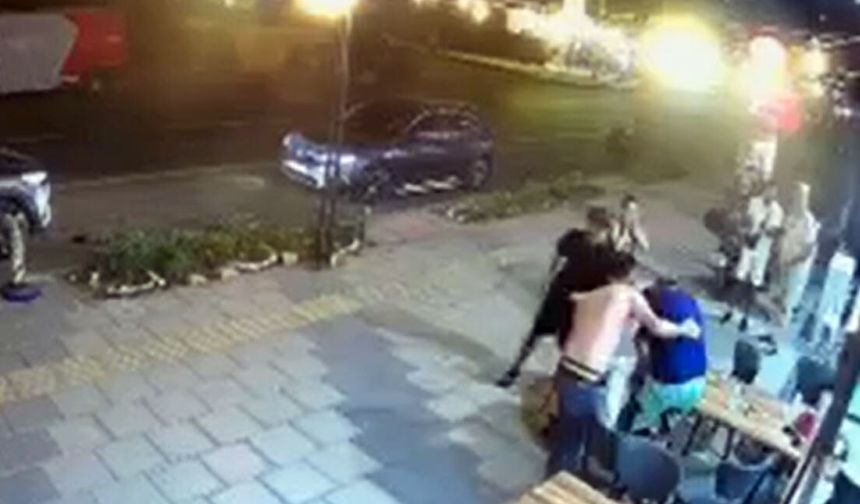 Tantunicide oturan site yöneticisine silahlı saldırıda yaralandı; olay anı kamerada
