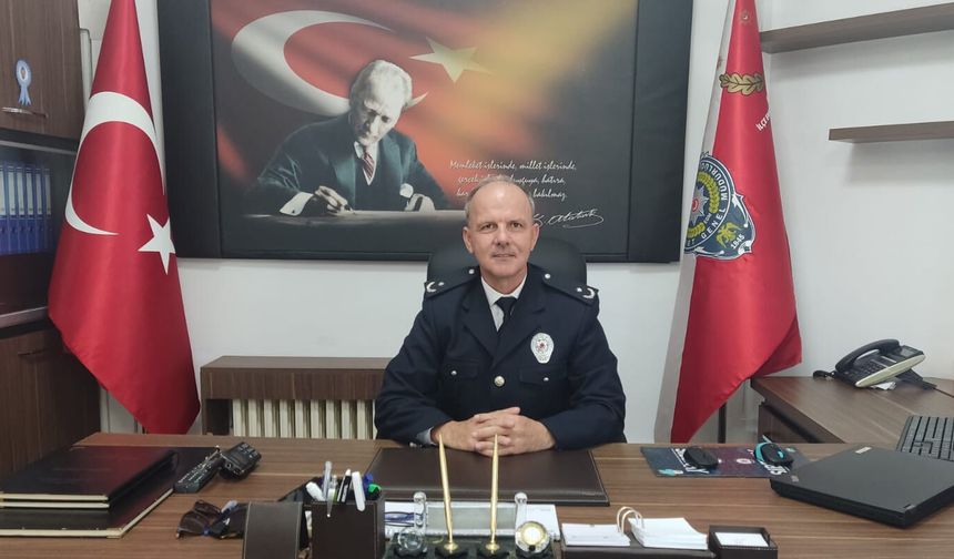 Alaçam'a Bafralı Emniyet Müdürü