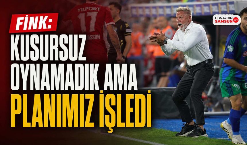 Thorsten Fink: Kazanmak İçin Gerekeni Yaptık