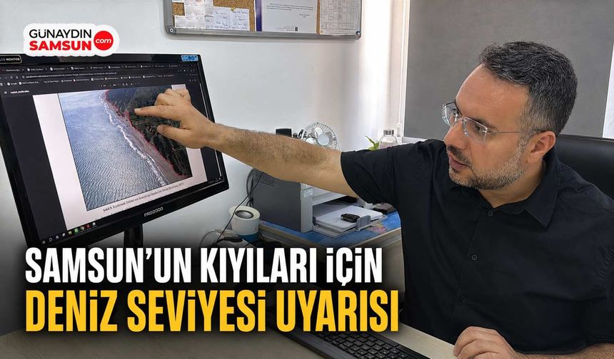 Samsun’un Kıyıları İçin Deniz Seviyesi Uyarısı