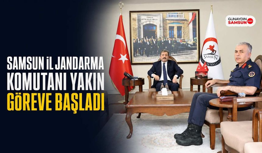 Tuğgeneral Bahittin Murat Yakın Samsun’da Göreve Başladı