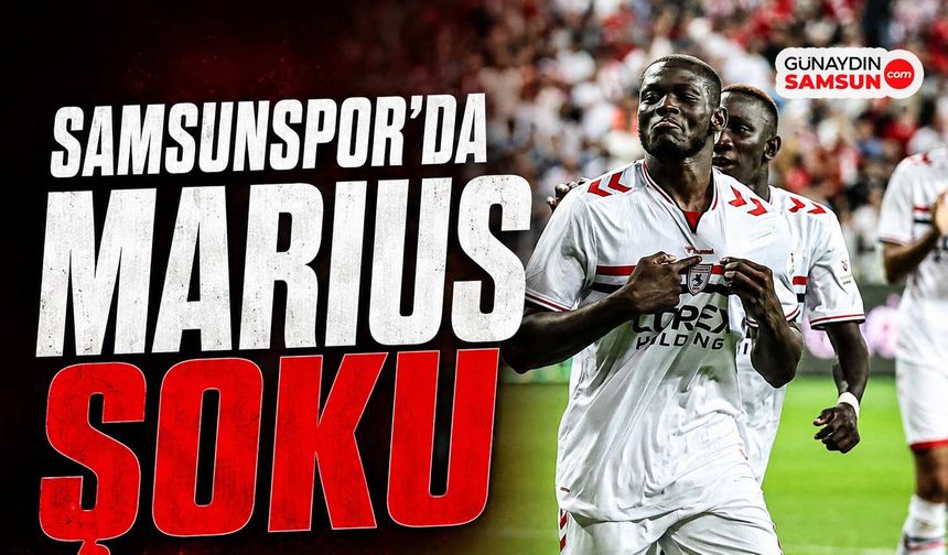Samsunspor’da Marius Mouandilmadji Şoku