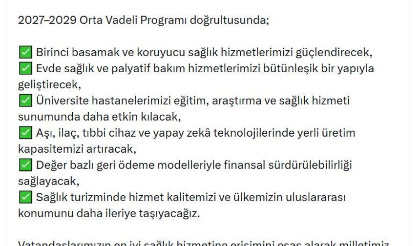 Bakan Memişoğlu: Milletimiz için durmaksızın çalışmaya devam edeceğiz