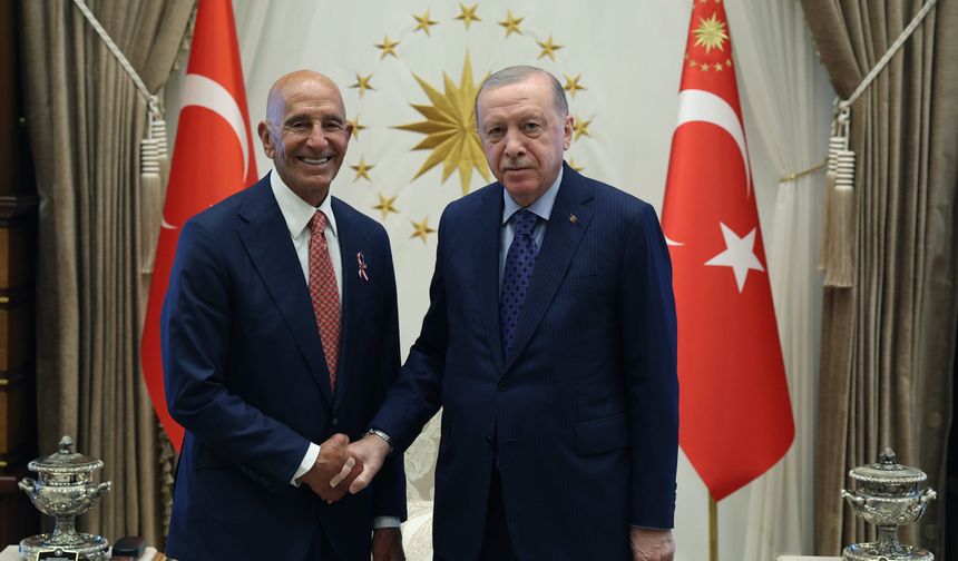 Cumhurbaşkanı Erdoğan, ABD'nin Ankara Büyükelçisi Barrack'ı kabul etti