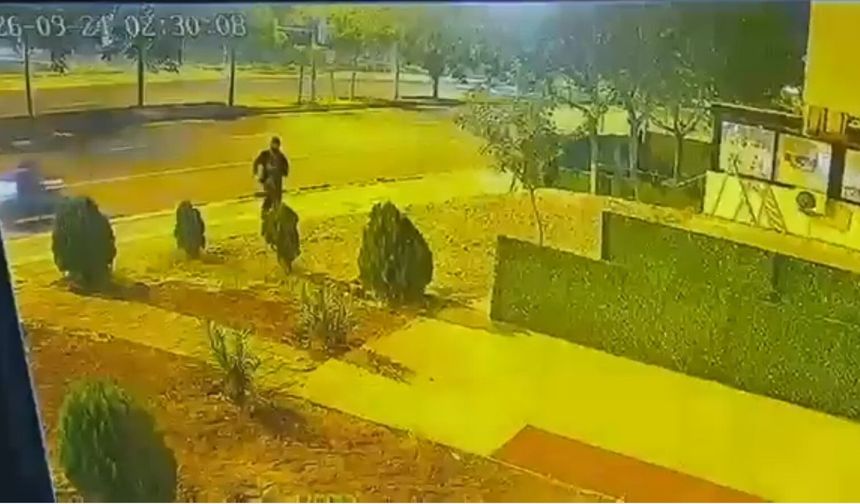 İş yerine silahlı saldırı kamerada; şüpheli tutuklandı