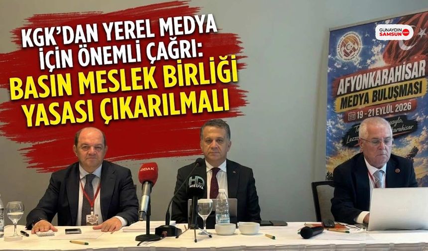 KGK'dan Kritik Çağrı: Basın Meslek Yasası Çıkarılmalı
