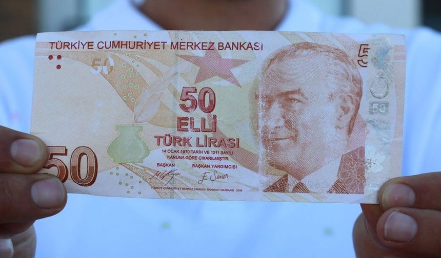 TCMB'den 50 TL ve 5 TL'lik Banknotlarda İmza Değişikliği