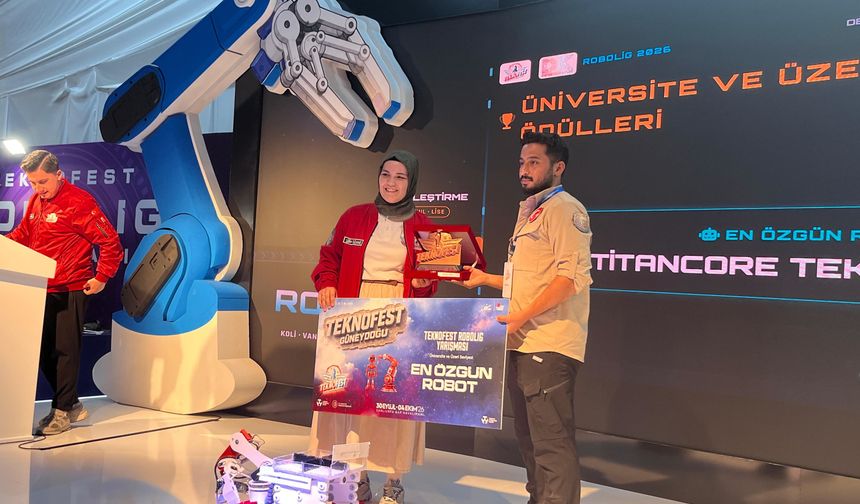 Hasan Kalyoncu Üniversitesi, TEKNOFEST 2026'dan ödül ve derecelerle döndü