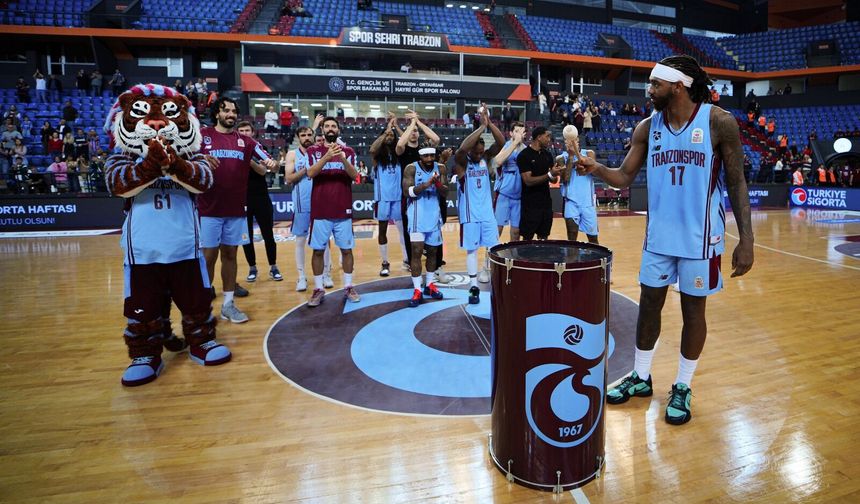 Trabzonspor - Pizzabulls Bordo Bandırma: 83-80