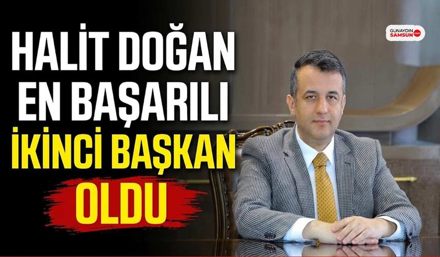 Halit Doğan En Başarılı İkinci Başkan Oldu