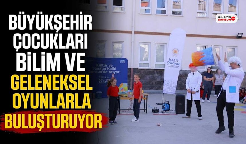 Petek Genç Bilimle Oyna Projesi Samsun Okullarında Başladı