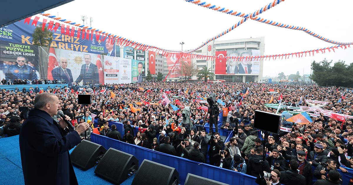 Cumhurbaskani Erdogan Samsun Yerel Secim 5