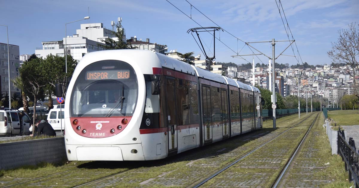 Rayli Sistem Tramvay Samsun 3