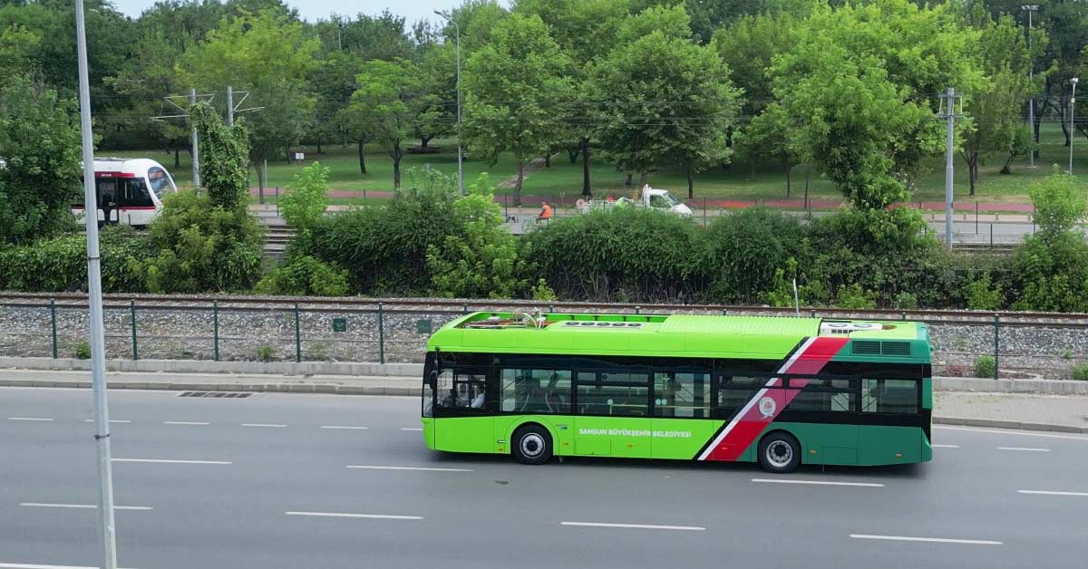 Elektrikli Otobus Samsun Karbon 5