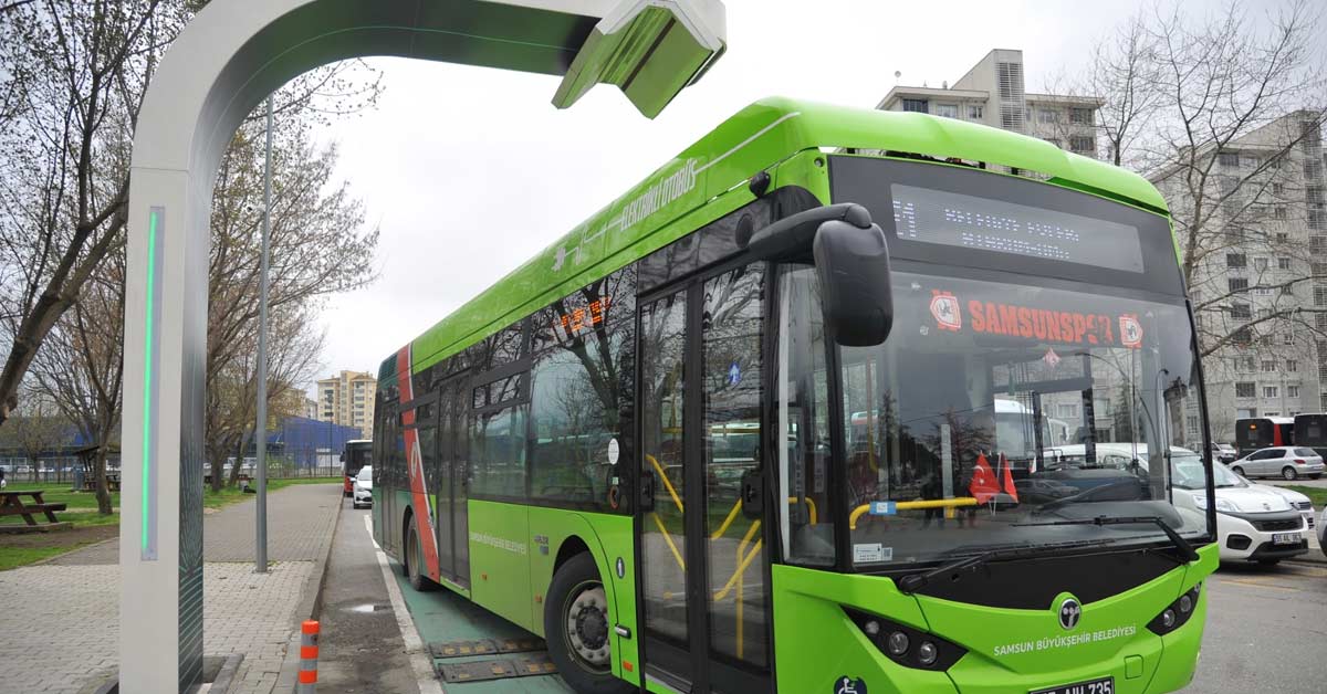 Elektrikli Otobus Samsun Karbon 6