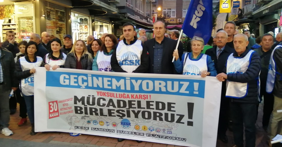 Samsun Kesk Miting Yoksulluk 2