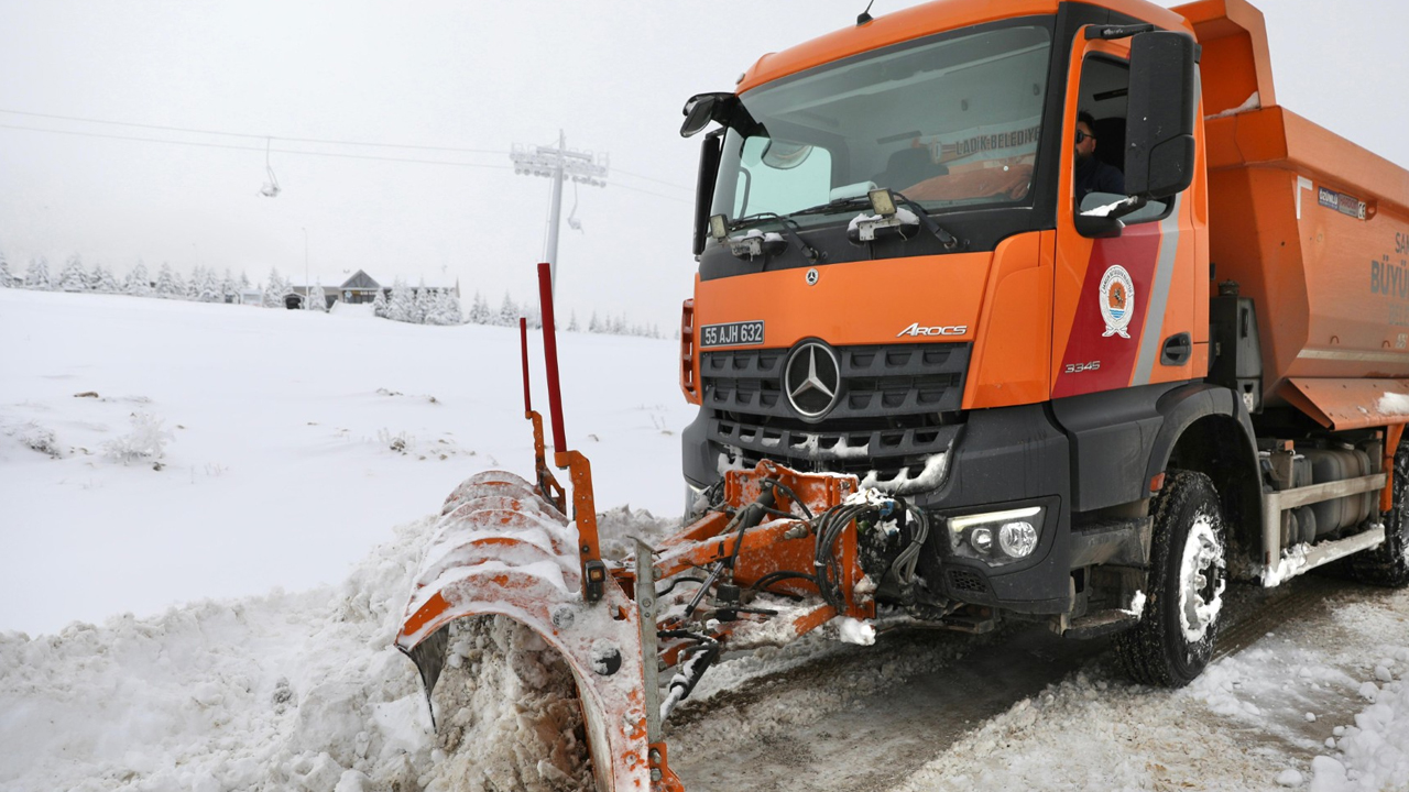 Samsun Buyuksehir Kar Mucadele 2