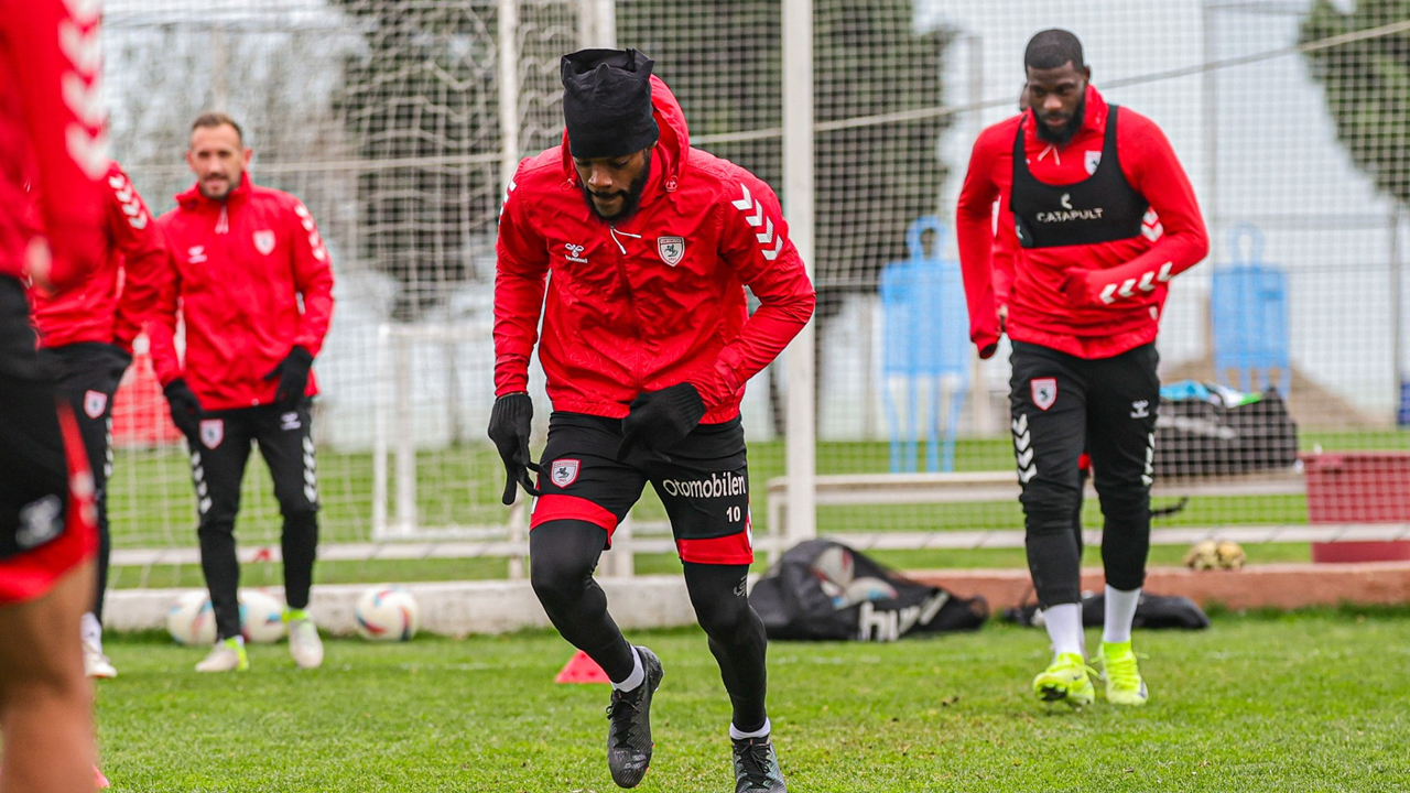 Samsunspor Bodrumspor Hazirligi Antrenman 2