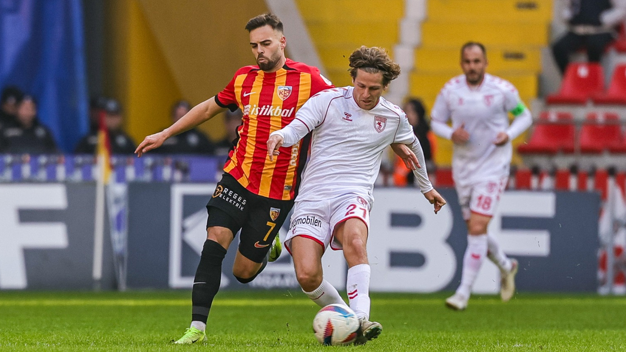 Kayserispor Samsunspor Maci 6