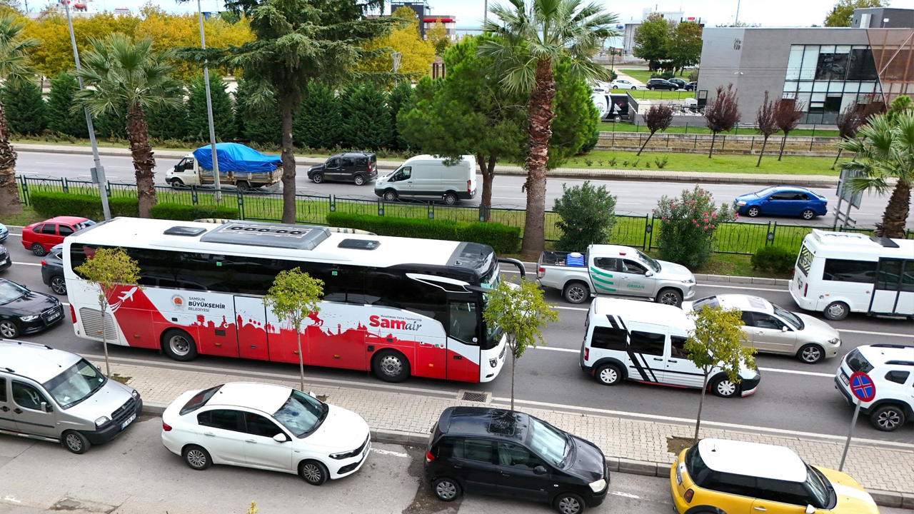 Samulas Yolcu Otobus Tramvay Samsun 3