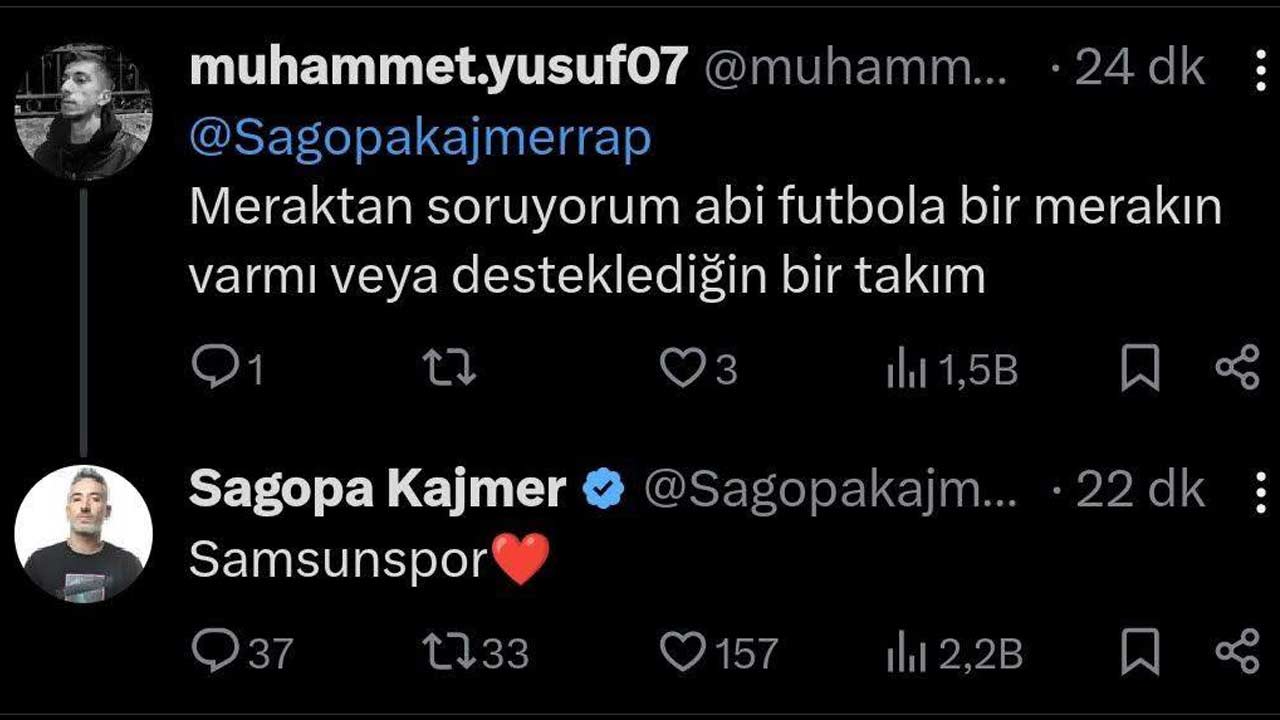 Sagopa Kajmer Samsunspor 1