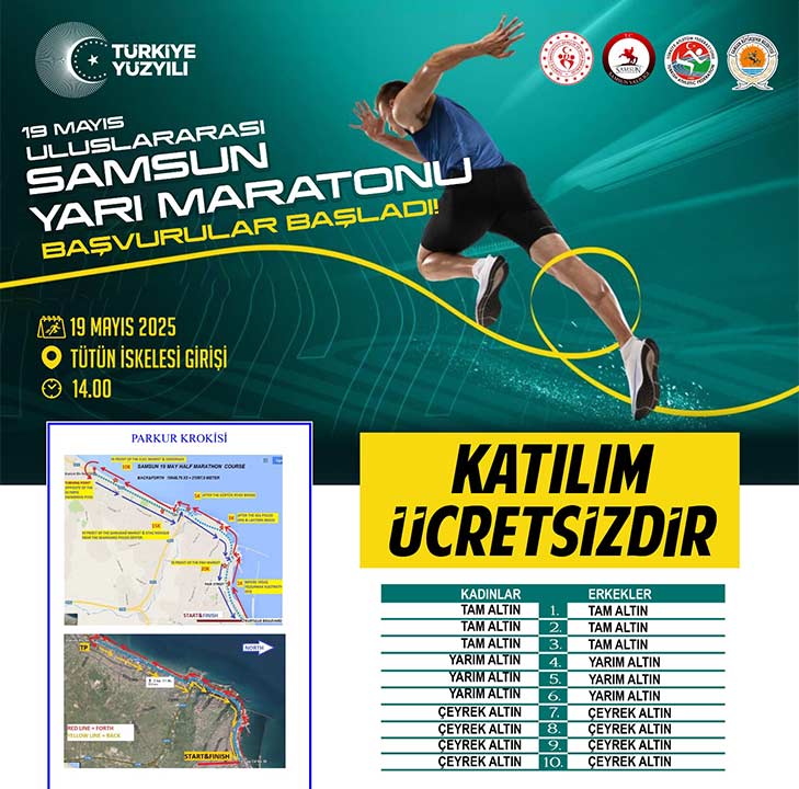 Samsun 19Mayis Yari Maraton 2