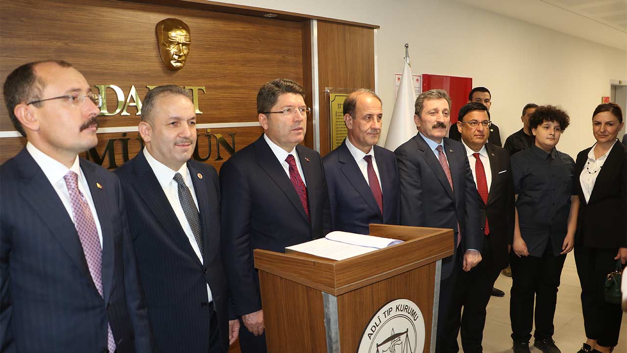 Samsun Adli Tip Acilis Bakan Yilmaz 5