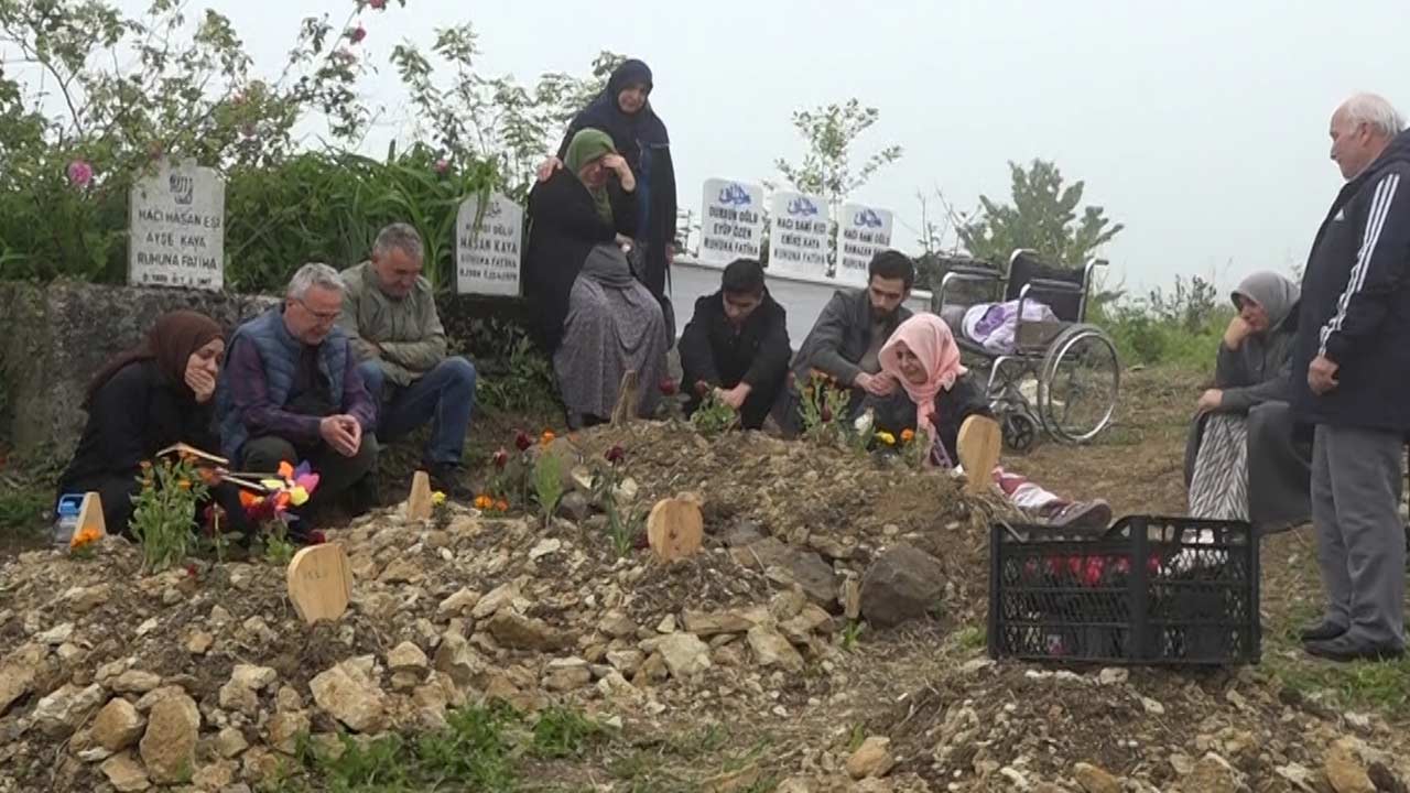 Samsun Heyelan Anne Cigdem Kaya 5