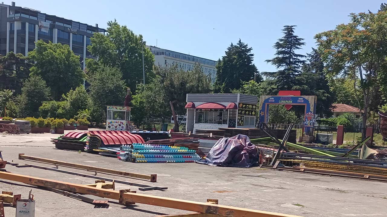 Lunapark Samsun Yikildi 2