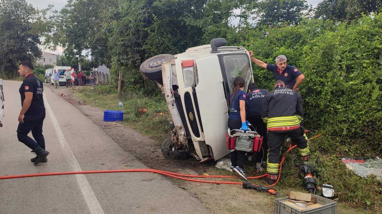 Carsamba Kamyonet Kaza 2