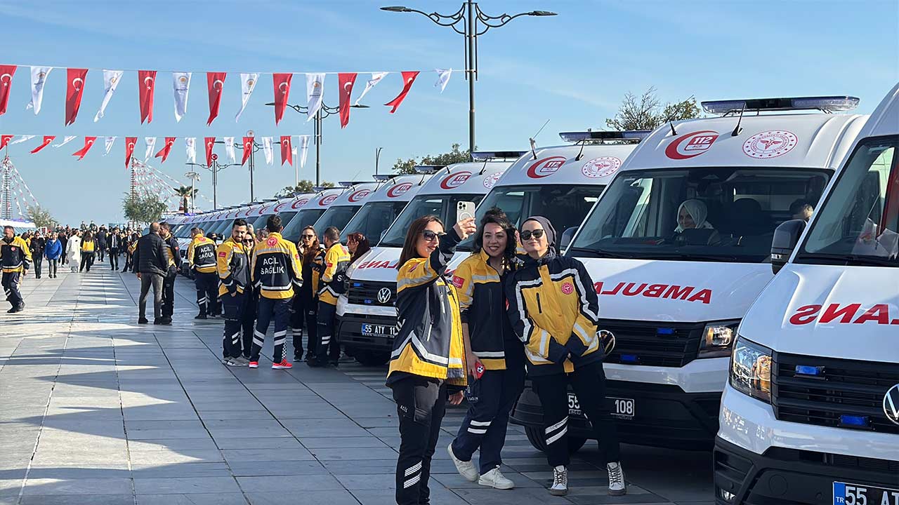 Samsun Ambulans Teslim Toreni 6
