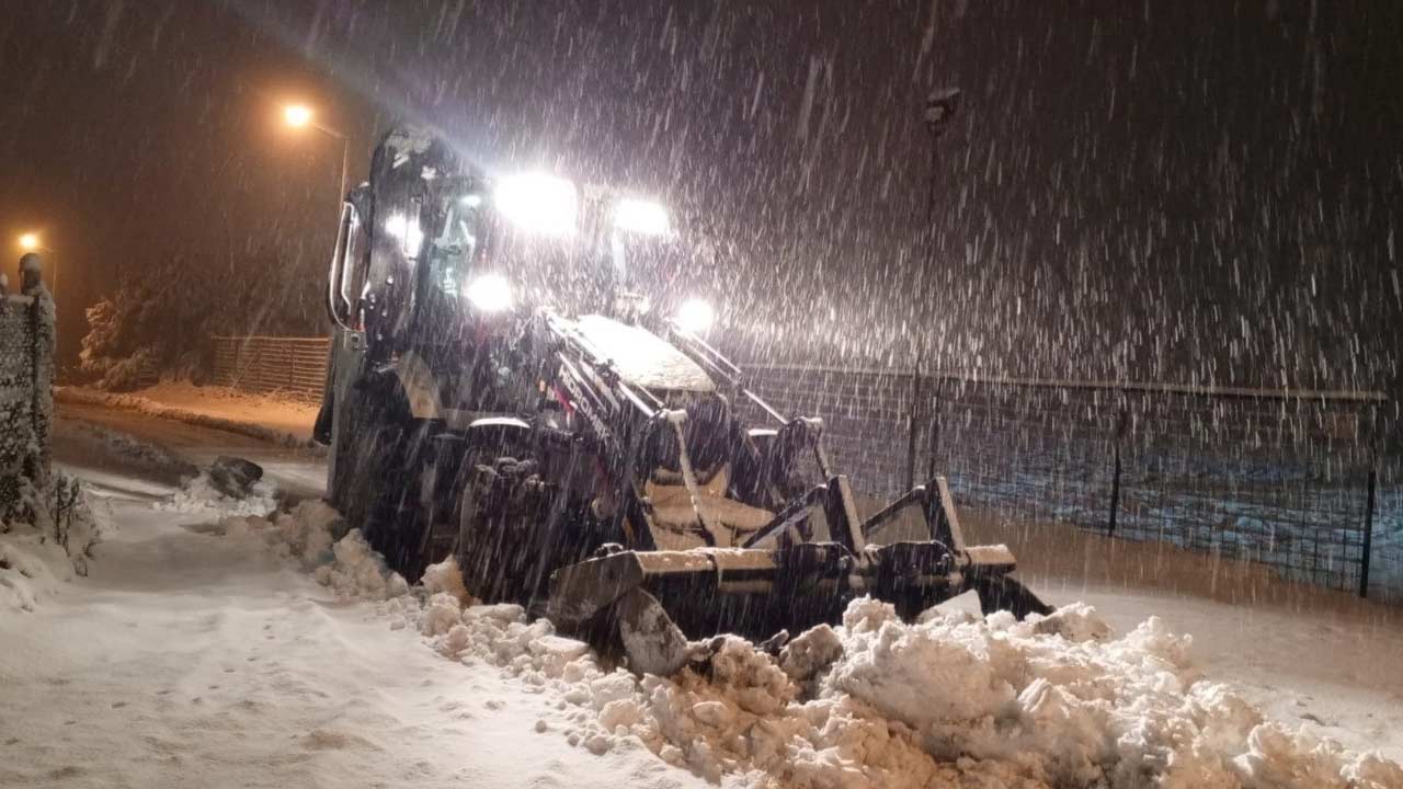 Ilkadim Belediyesi Kar Mesaisi 3-1