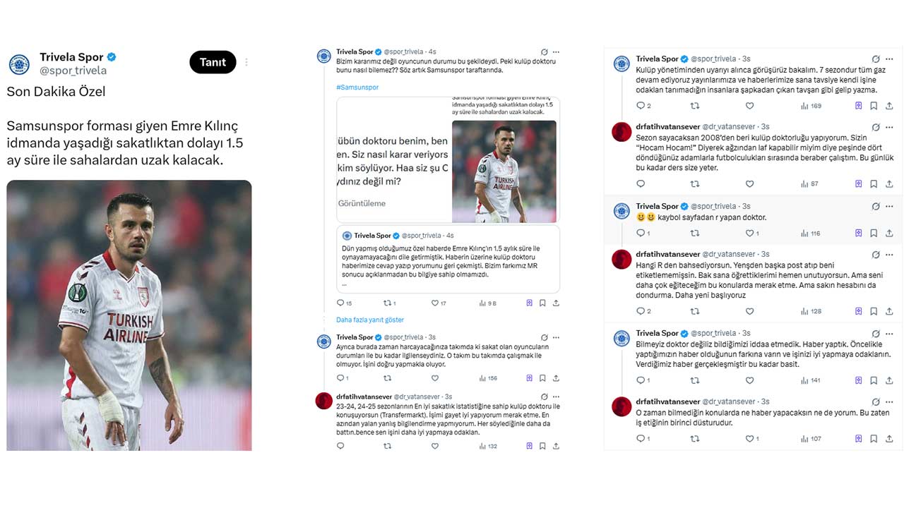 Samsunspor Kulup Doktoru 2