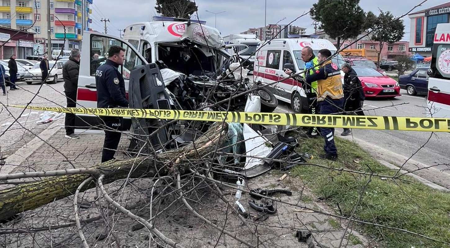 Samsun Ambulans Kaza Olumlu 5