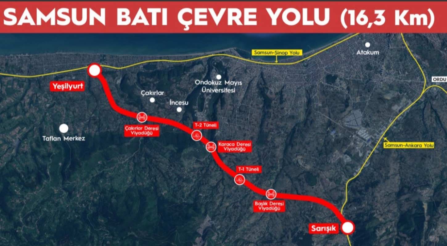 Samsun Bati Cevre Yolu 1