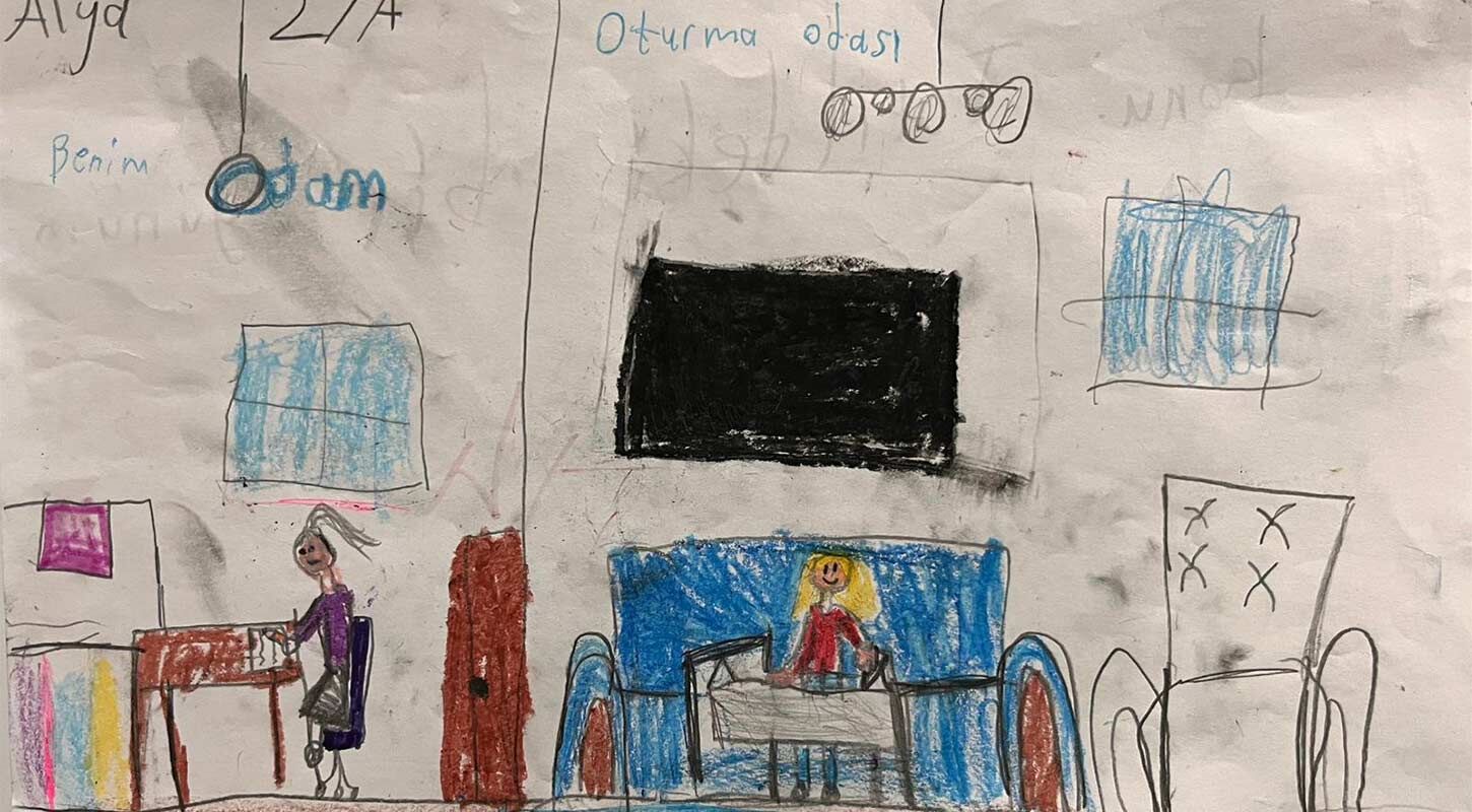 Ekran Kullanimi Cocuklarin Resimlerine Yansidi 4