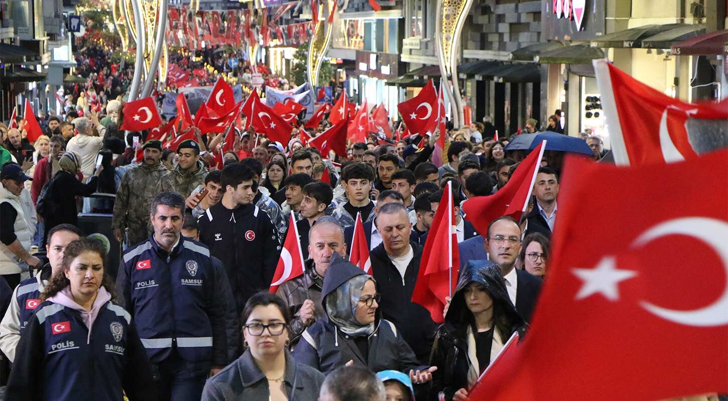 Samsun 19 Mayis Bayrak Yuruyusu Fener Alayi 5