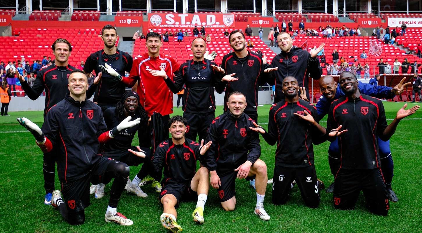 Samsunspor Bu Sehrin Cocuklari Projesi Antrenman 4