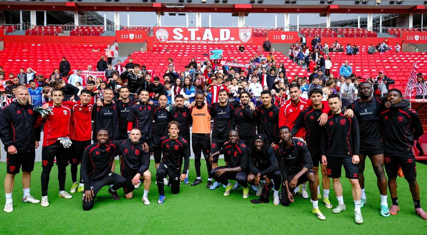 Samsunspor Bu Sehrin Cocuklari Projesi Antrenman 5