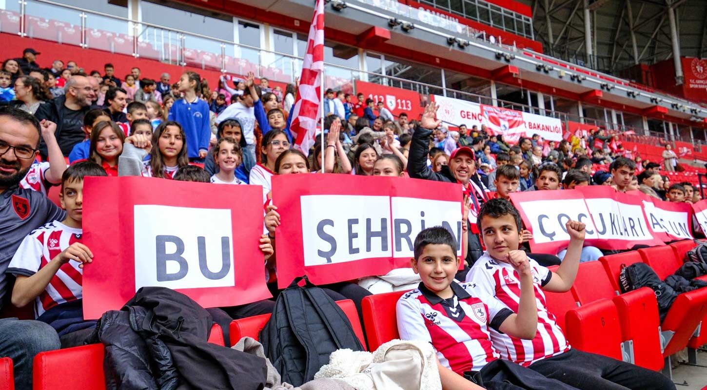 Samsunspor Bu Sehrin Cocuklari Projesi Antrenman 6