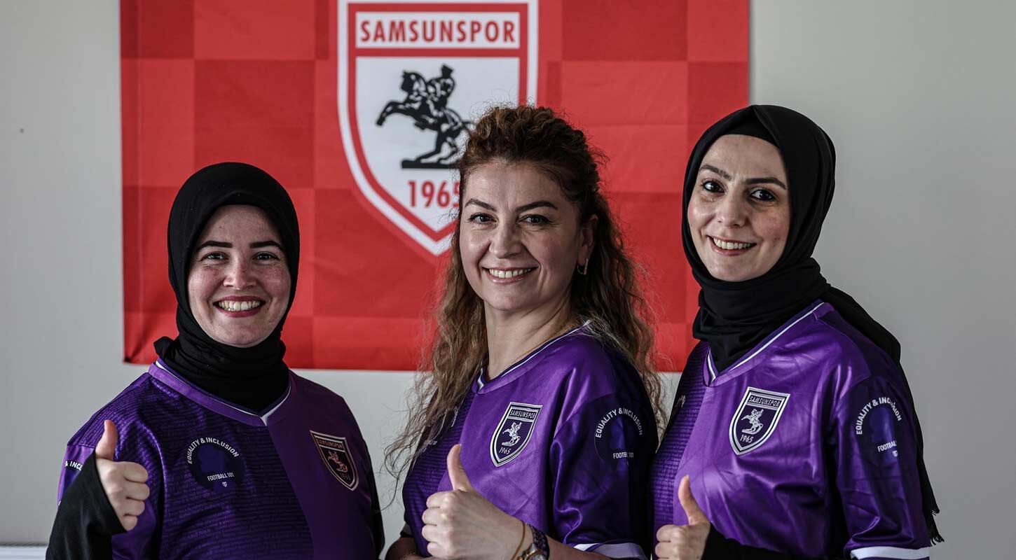 Mor Forma Projesiyle 102 Kadin Futbolla Bulustu 3