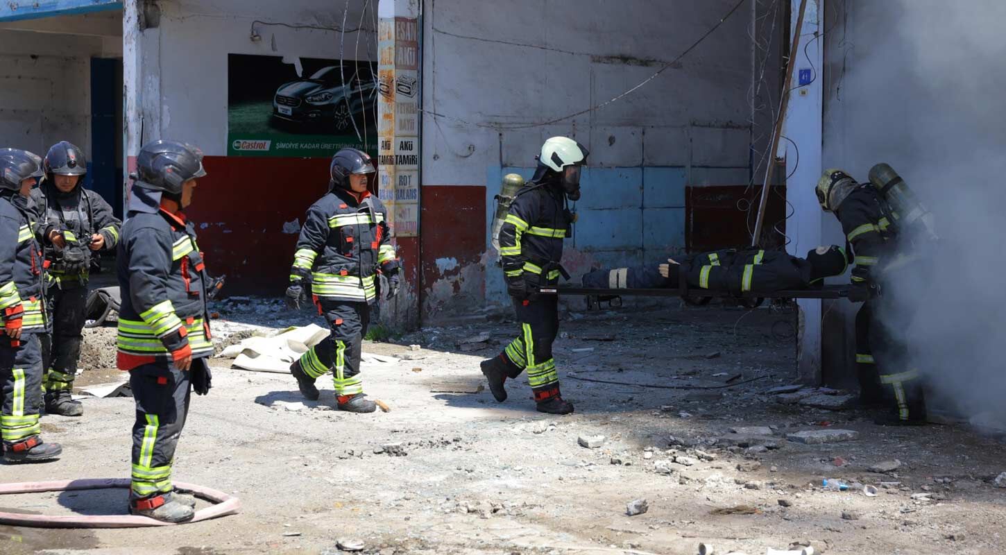 Samsun Itfaiyesi Alevkiran Ile Guc Kazandi 3