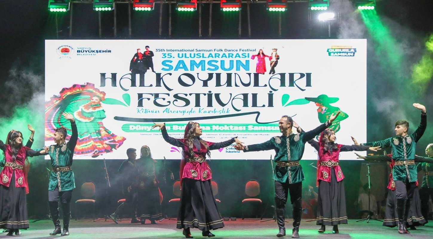 36 Uluslararasi Samsun Halk Oyunlari Festivali Basliyor 2