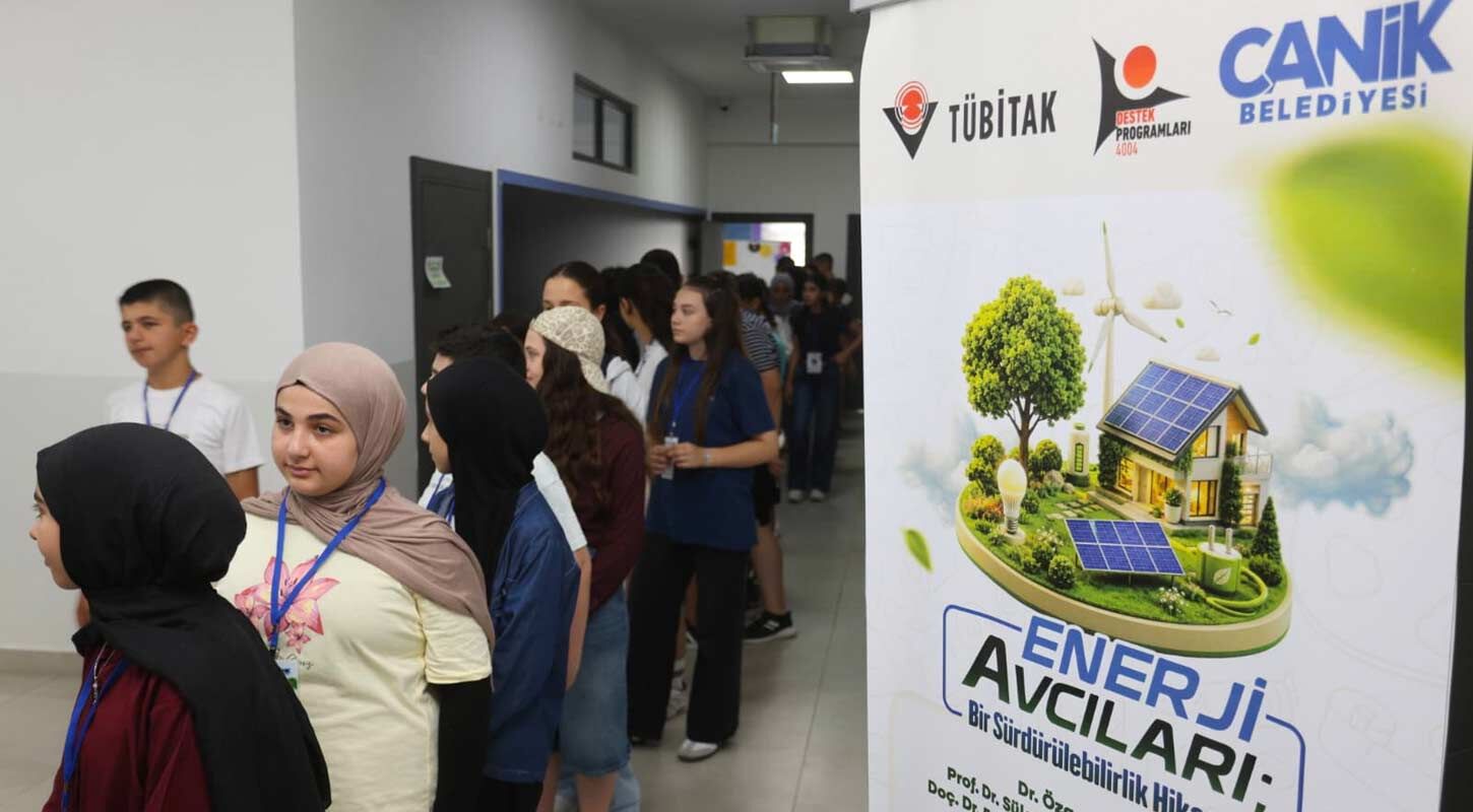 Canik Belediyesine Tubitaktan Destek Enerji Avcilari Projesi 2