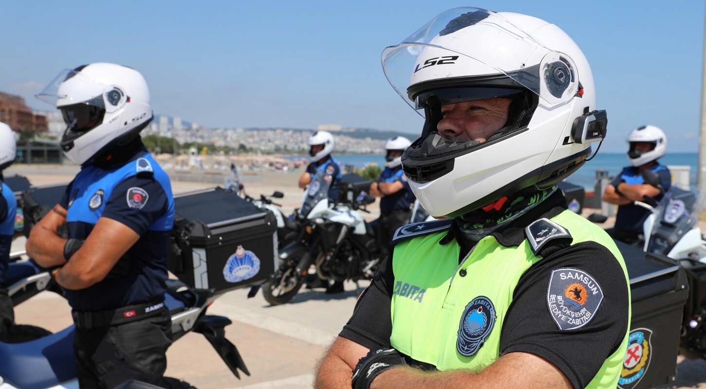 Samsun Motosikletli Zabita Ekipleri Goreve Basladi 2