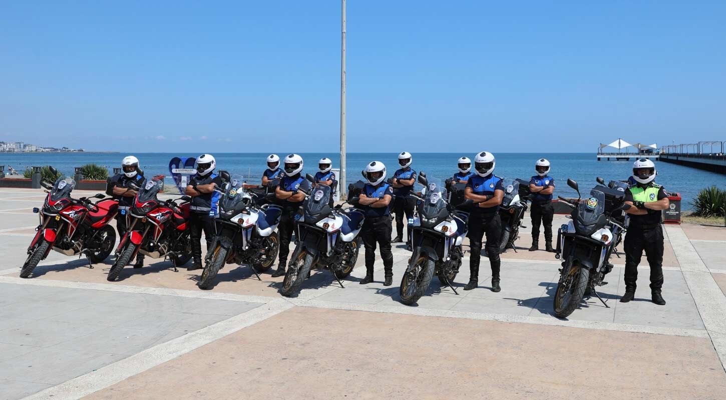 Samsun Motosikletli Zabita Ekipleri Goreve Basladi 3
